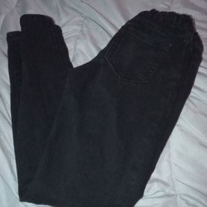 Children place size 8 girls black jeans
